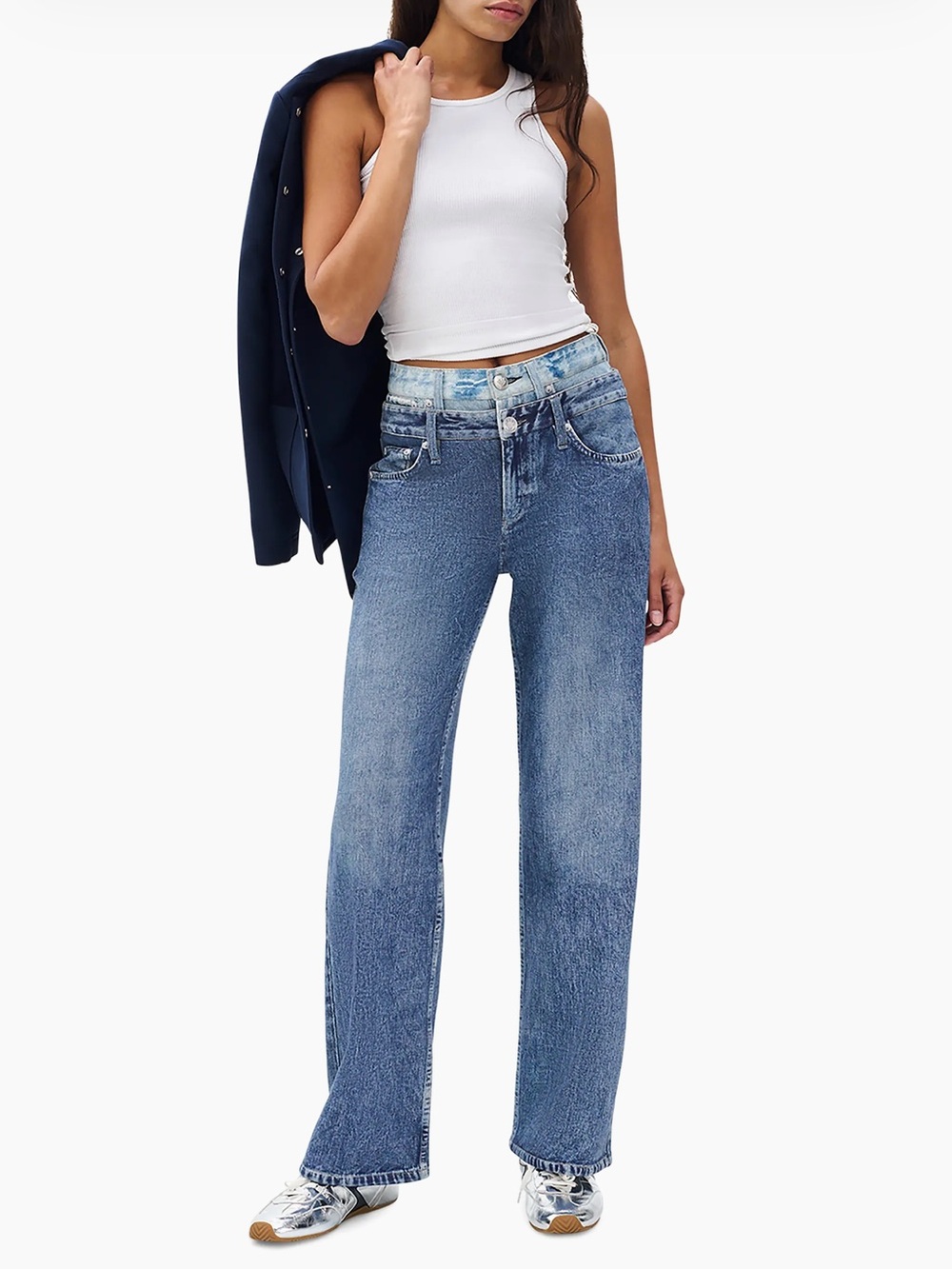rag & bone Miramar Combo Terry Logan in Dark Double Indigo